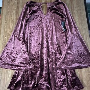 a.n.a. Velvet Dress